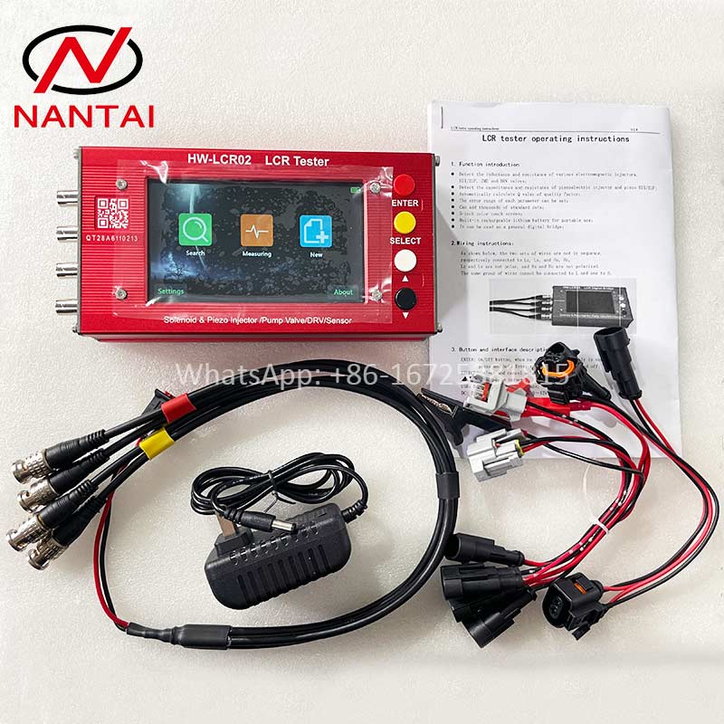 NANTAI HW-LCR02 Tester LCR-02 Injector Resistance Inductance Tester